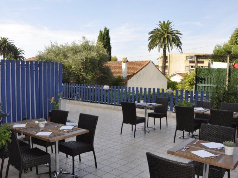 Hotel Restaurant De La Mer Golfe-Juan Dış mekan fotoğraf